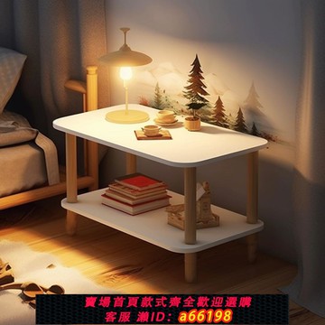 【台灣公司 可開發票】床頭柜長款床邊柜臥室小柜子迷你簡約現代床頭桌家用置物落地架