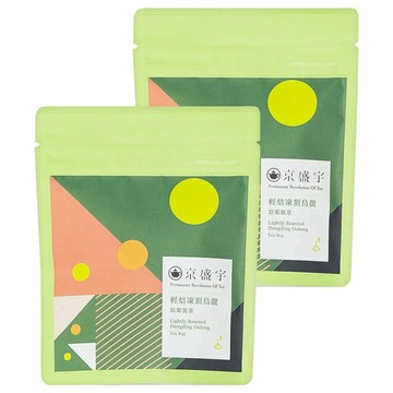 京盛宇 原葉茶包隨行包 輕焙凍頂烏龍 三角立體茶包  2.5g  7包  2盒