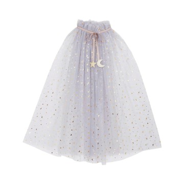 英國 Mimi & Lula 閃耀灰披風