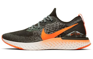 NIKE EPIC REACT FLYKNIT 2 BLACK ORANGE