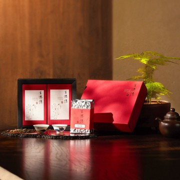 【購物官網獨家禮盒】樸香禮盒(金萱烏龍120g、迎香烏龍120g)- 王德傳茶莊| 精緻送禮首選