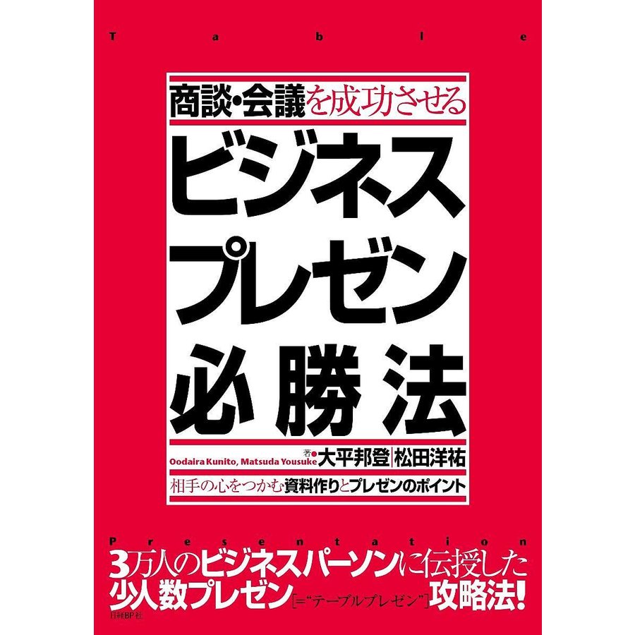 商談・会議を成功させるビジネスプレゼン必勝法 相手の心をつかむ資料作りとプレゼンのポイント