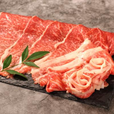 ふるさと納税 日向市 宮崎牛モモ・バラすき焼き600g