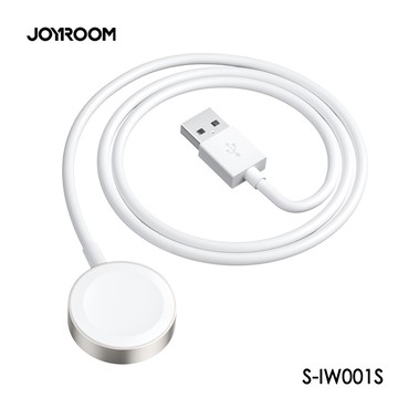 JOYROOM S-IW001S USB-A to 適用平果 錶 充電線1.2M 白色  S-IW003S 0.3M