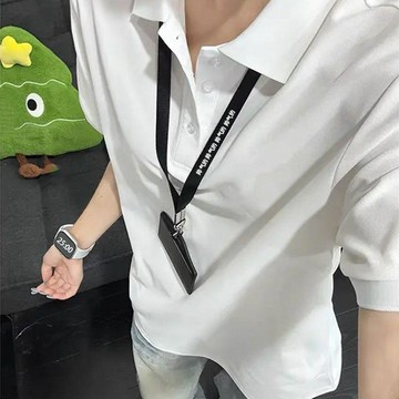 【夏季上新】爆款polo衫短袖男款夏季成熟穩重襯衫T恤重磅正肩半袖