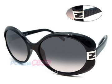 FENDI 芬迪 時尚太陽眼鏡 亞洲版高鼻翼 FS5171 001 黑框漸層灰鏡片