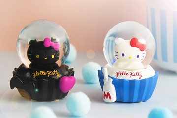 【讚爾JARLL】  Hello Kitty 牛奶甜心 杯子蛋糕水晶球