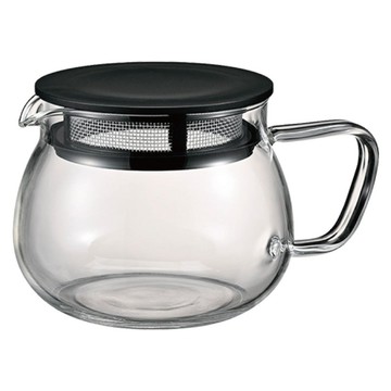 HARIO 好璃奧 茶乃丸茶壺 TPM-38-B  黑色  1個  380ml