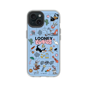 iPhone 15 Clear 透明 - 樂一通 Looney Tunes - 歡樂追逐