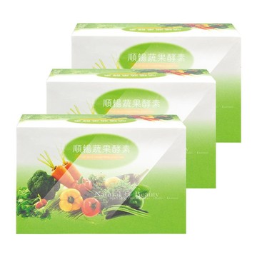 酵素 百陽 順暢蔬果酵素 12gx20包/盒 (3盒)