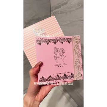 K'APEINE 卡佩爾 十色天使神秘浮雕眼影盤 高光澤腮紅 修容珠光 霧面 脆香米眼影