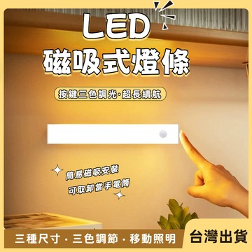 快速出貨🐲LED磁吸宿舍燈 LED燈 磁吸閱讀燈 led床頭燈 三檔色溫調光 三色燈 宿舍燈 書桌燈 小夜燈