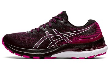 WMNS GEL KAYANO 28 BLACK PINK RAVE
