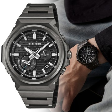 CASIO G-SHOCK 太陽能碳核心防護計時錶/全黑/GST-B1000BD-1A