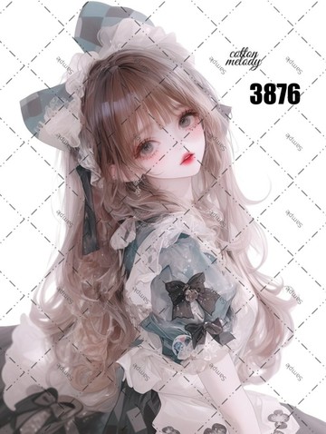 original sticker no.3876 人物貼紙 原創貼紙 原創人物貼紙 裝飾貼紙 cotton melody