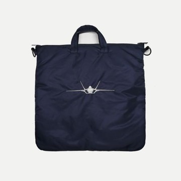 F22 demo team頭盔包美軍飛行員背包尼龍男式單肩包斜跨大容量