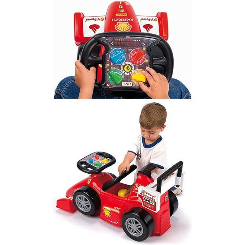 フェラーリ正規ライセンス商品 子供用足蹴り乗用玩具 F1レースカー