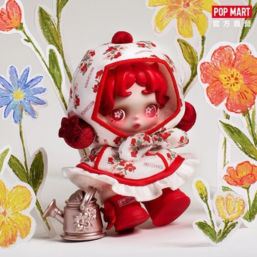 [快速出貨]【POP MART 泡泡瑪特】SKULLPANDA 開到花叢中毛絨公仔掛件