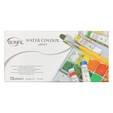 AP BONFIL壓克力顏料/BA1212/12色/12ml
