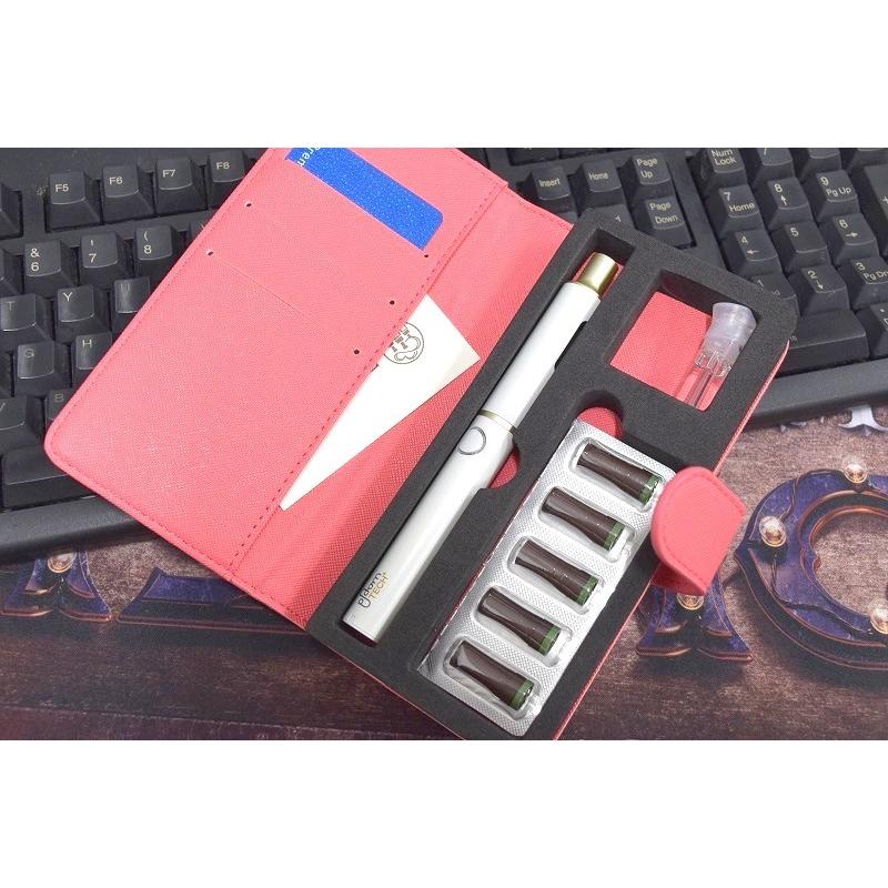 プルームテックプラス ケース Ploomtech plus コンパクト ピンク 収納 電子タバコ かわいい おしゃれ 手帳型ケース puレザー