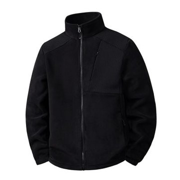 【巴黎精品】現貨+預購 搖粒絨外套立領休閒夾克-加厚加絨保暖抓絨衣男外套4色a1ns11