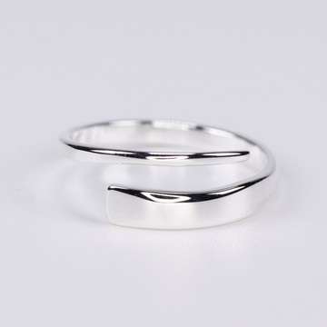【小Ken先生】925純銀｜銳角光影｜純銀戒指 (幾何設計戒指,線條感戒指,簡約戒指,不挑戒圍,個性風)