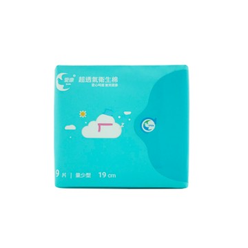 ICON 涼感衛生棉 量少型 19cm (9片/包)