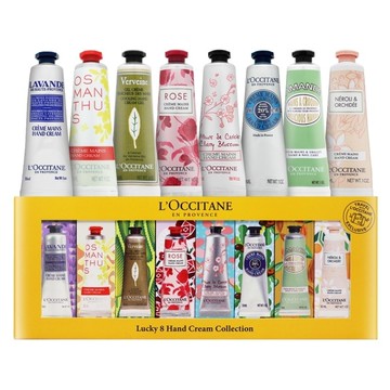 L’OCCITANE歐舒丹 Lucky 8幸運護手霜八件套組 30ml*8