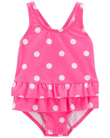 Baby 1-Piece Polka Dot Swimsuit