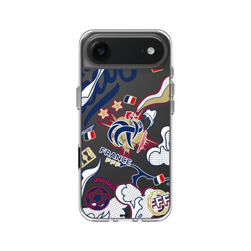 iPhone Air Clear Case（相機按鈕） 透明 - FFF - Logo - Comics