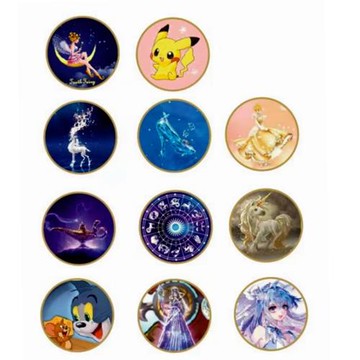 牙仙子金幣許愿望獎勵禮物小孩子換乳牙金幣玩具兒童金屬紀念幣