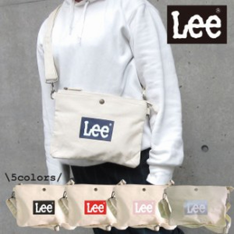 Lee リー サコッシュ ショルダーバッグ ショルダー バッグ ファスナー キャンバス地 コットン ポケット メンズ レディース 通販 Lineポイント最大8 0 Get Lineショッピング