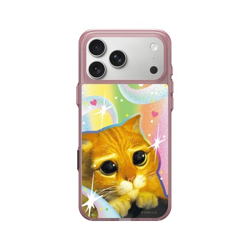 iPhone 17 Pro Max Clear (相機按鈕) 晶醺玫 - Shrek - 炙熱的眼神-鞋貓