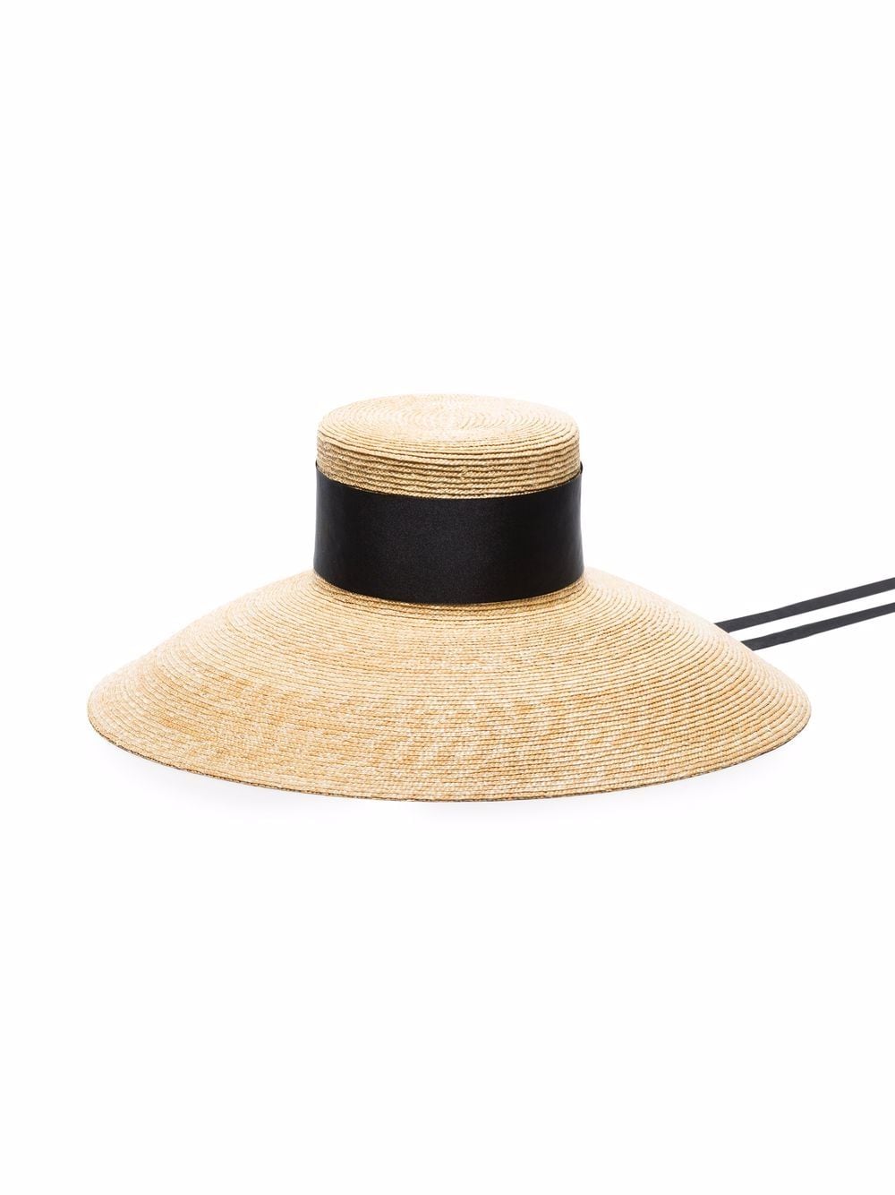 ELIURPI - Capelina straw sun hat - women - Straw - One Size - Neutrals