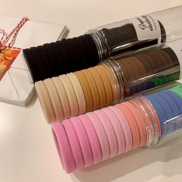 寶寶高彈力不傷發扎頭發橡皮筋發圈女童編發頭繩小女孩皮套小皮筋