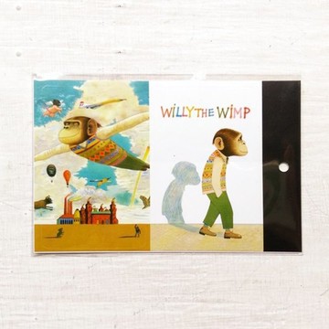 安東尼布朗- 威利-卡片貼紙