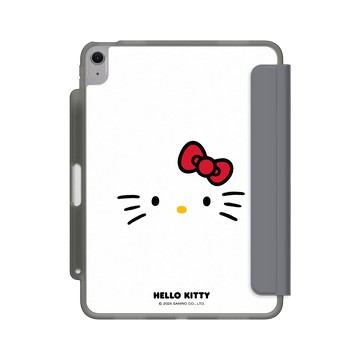 11 吋 iPad Air (M2) iPad Case 極致灰 - 三麗鷗-Hello Kitty - 大臉Hello Kitty