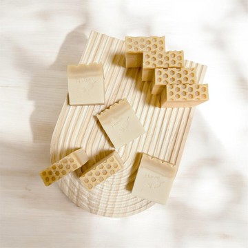 蜂蜜綿綿皂, 洗臉沐浴皂, 無精油, 寶寶適用, 清爽洗感