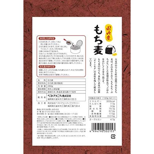 国内産 もち麦 280g