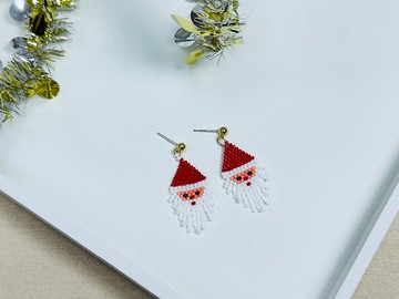 230207 聖誕節限定 串珠 耳環