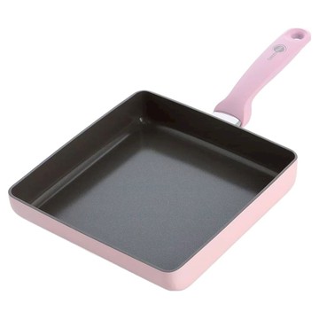 GREEN PAN IH爐適用 Torino 鑽石陶瓷塗層不沾加大玉子燒鍋 不挑爐具 天然無毒  1個  22cm
