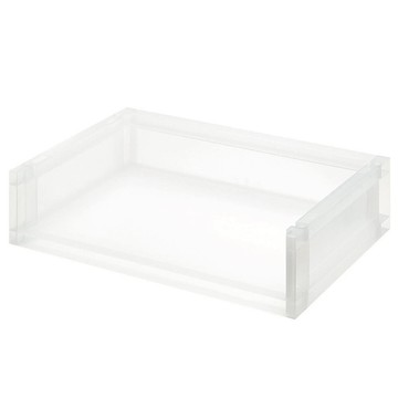 MUJI 無印良品 PP收納架 37 x 26 x 9cm  白色 PP 收納架  1個