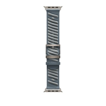 Apple Watch Hermès - 49 公釐 Bleu Gris/Bleu Glacier 灰藍色配冰川藍色 En Mer 錶帶