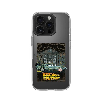 iPhone 16 Pro Clear Case（相機按鈕） 透明 - Back to the future - Back To The Future Thunderstorm