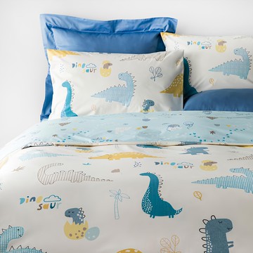 HOLA 和樂家居 純棉兩用被套  恐龍狂想  180 x 210cm