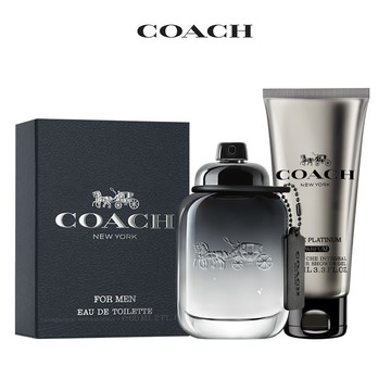 快速出貨⚡【COACH】時尚經典男性淡香水60ml(贈隨機沐浴精100ml)