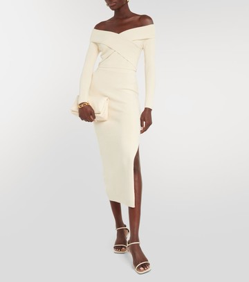 Simkhai Aiden off-shoulder knit top