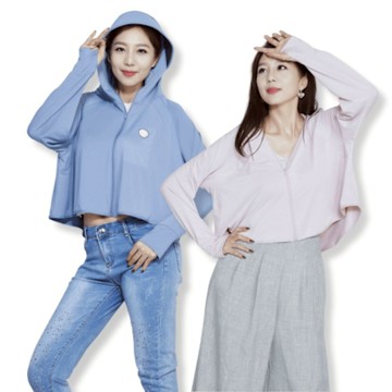 【戶外趣】女款機能涼感輕盈防曬外套(HJL2501 藍紫/嫩粉/氣質灰)