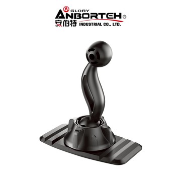 【安伯特】萬向黏貼手機支架-下座 (手機架通用型底座 黏貼式支架 萬象球頭)