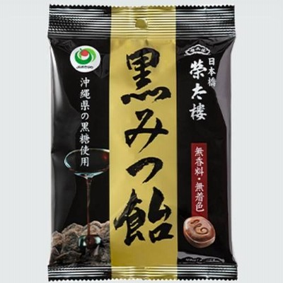 榮太樓　黒みつ飴 108g